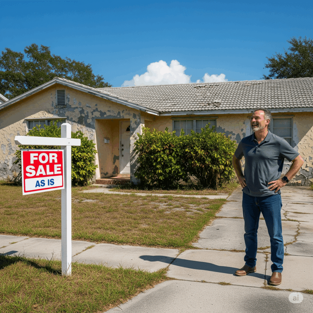 can you sell a house as is without inspection in Florida